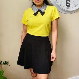 Love J Cute Collared Shirt